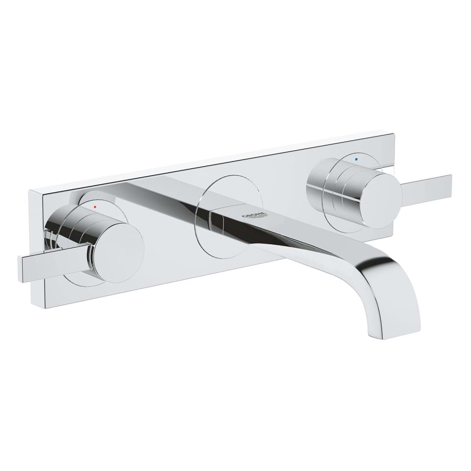 Bild von GROHE Allure 3-Loch-Waschtischbatterie, 1/2″ #20189000 - chrom