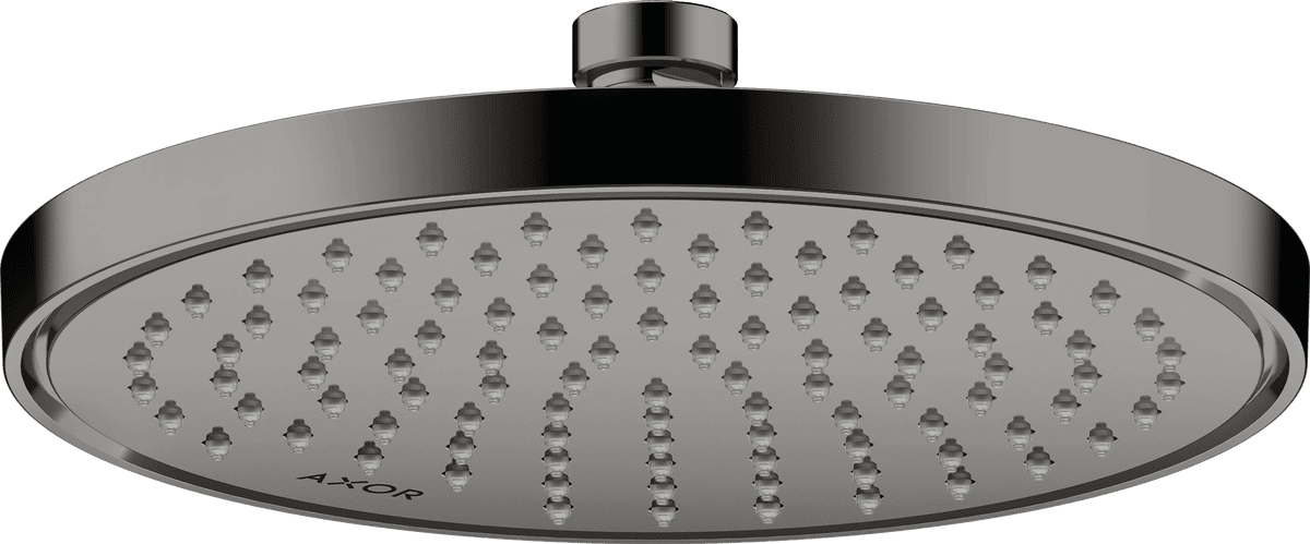 Bild von HANSGROHE AXOR ShowerSolutions Kopfbrause 220 1jet #35382330 - Polished Black Chrome
