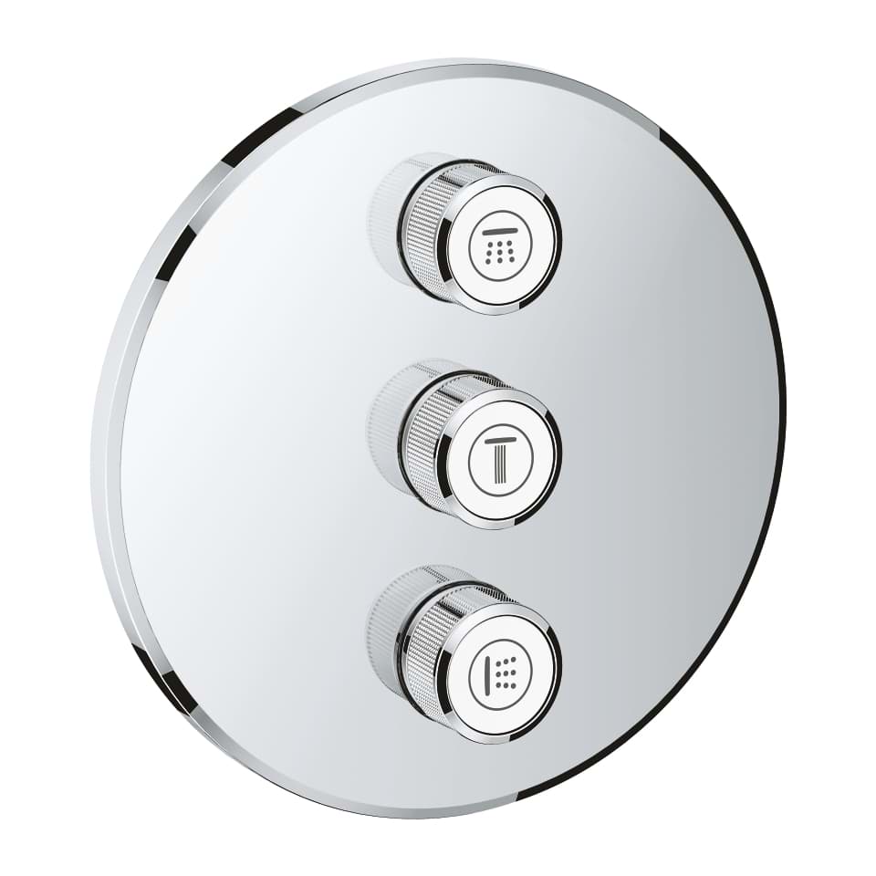 Bild von GROHE Grohtherm SmartControl 3-fach Unterputzventil #29122000 - chrom