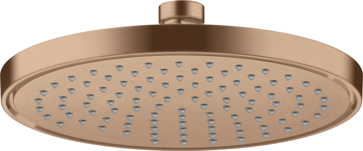 Bild von HANSGROHE AXOR ShowerSolutions Kopfbrause 220 1jet #35382310 - Brushed Red Gold