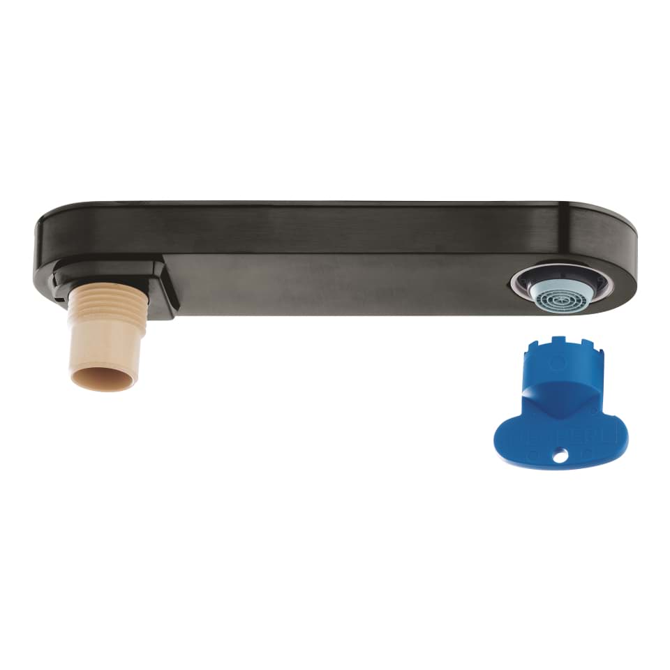 Bild von GROHE Auslaufbrause #48454AL0 - hard graphite gebürstet