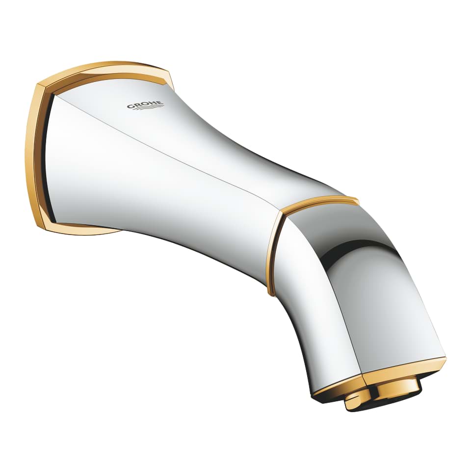 Picture of GROHE Grandera Bath spout chrome/gold #13341IG0
