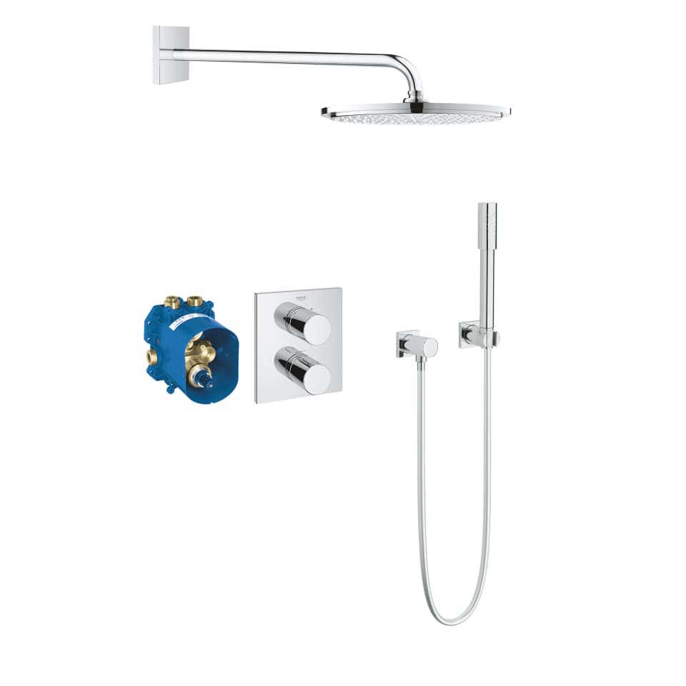 Obrázek GROHE Grohtherm 3000 Cosmopolitan Sprchový set vhodný pro Rainshower Cosmopolitan 310 chrom #34627000