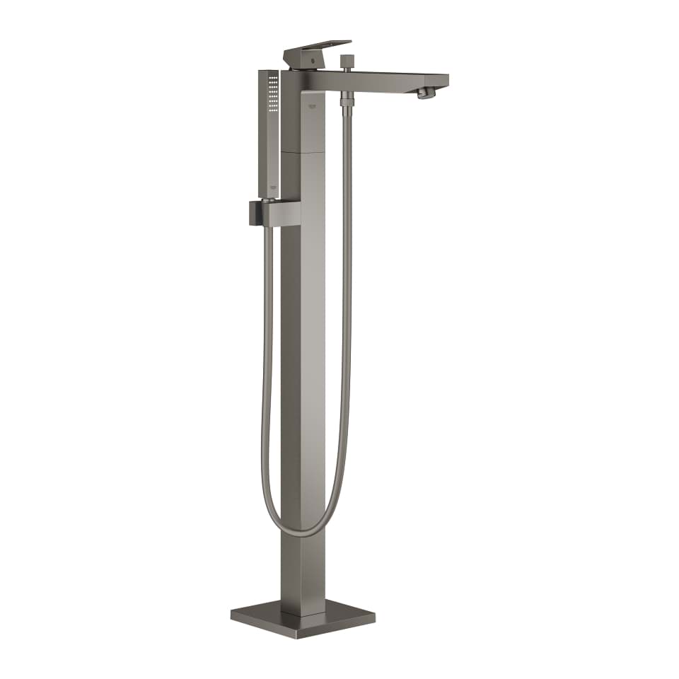 Bild von GROHE Eurocube Einhand-Wannenbatterie 1/2″ Bodenmontage #23672AL1 - hard graphite gebürstet