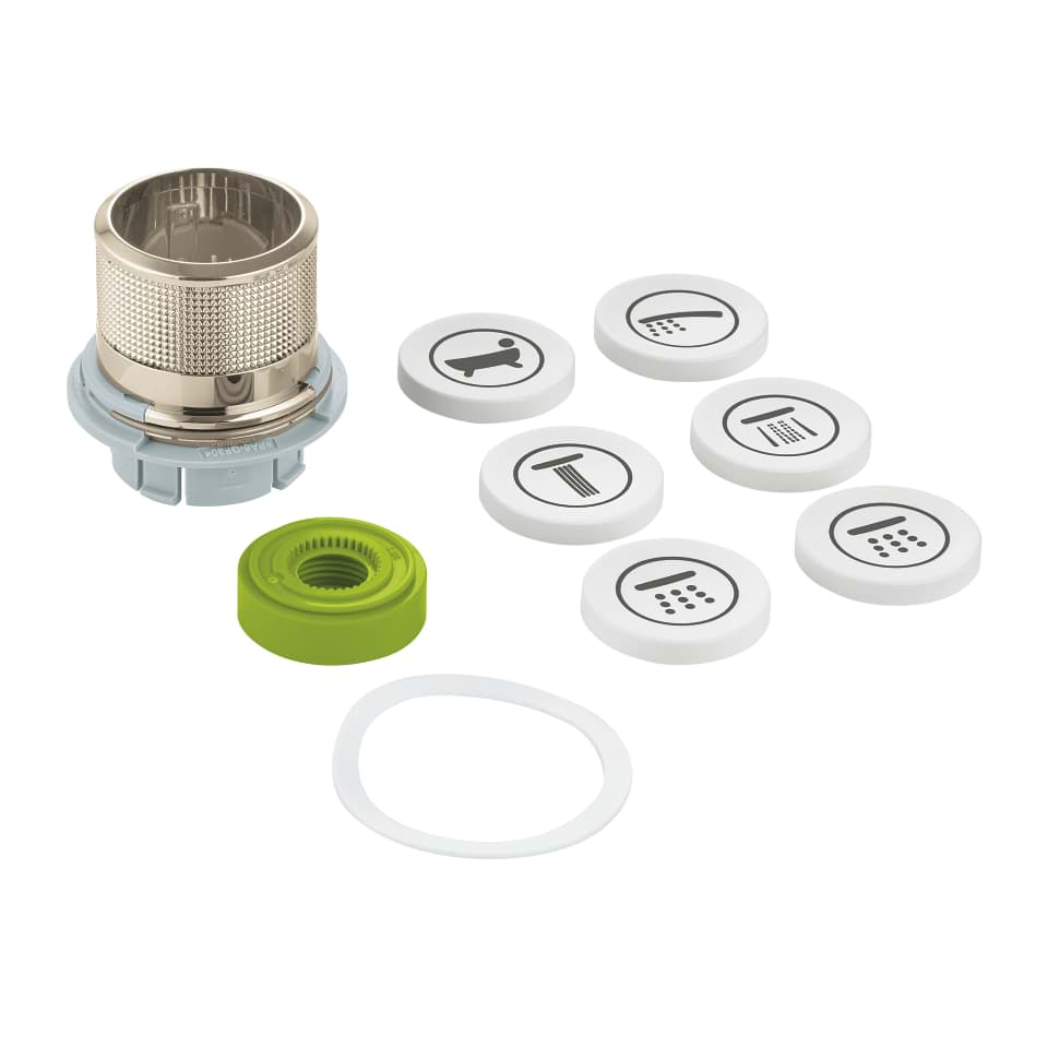 Bild von GROHE Druckknopfbetätigung #48361BE0 - nickel poliert