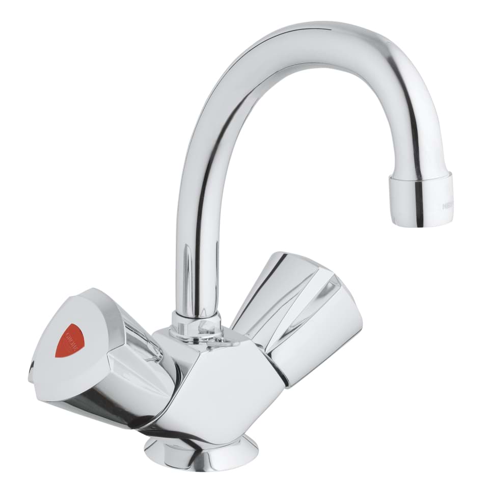 Bild von GROHE Costa Trend Waschtisch-Einlochbatterie, 1/2″ L-Size #21102000 - chrom