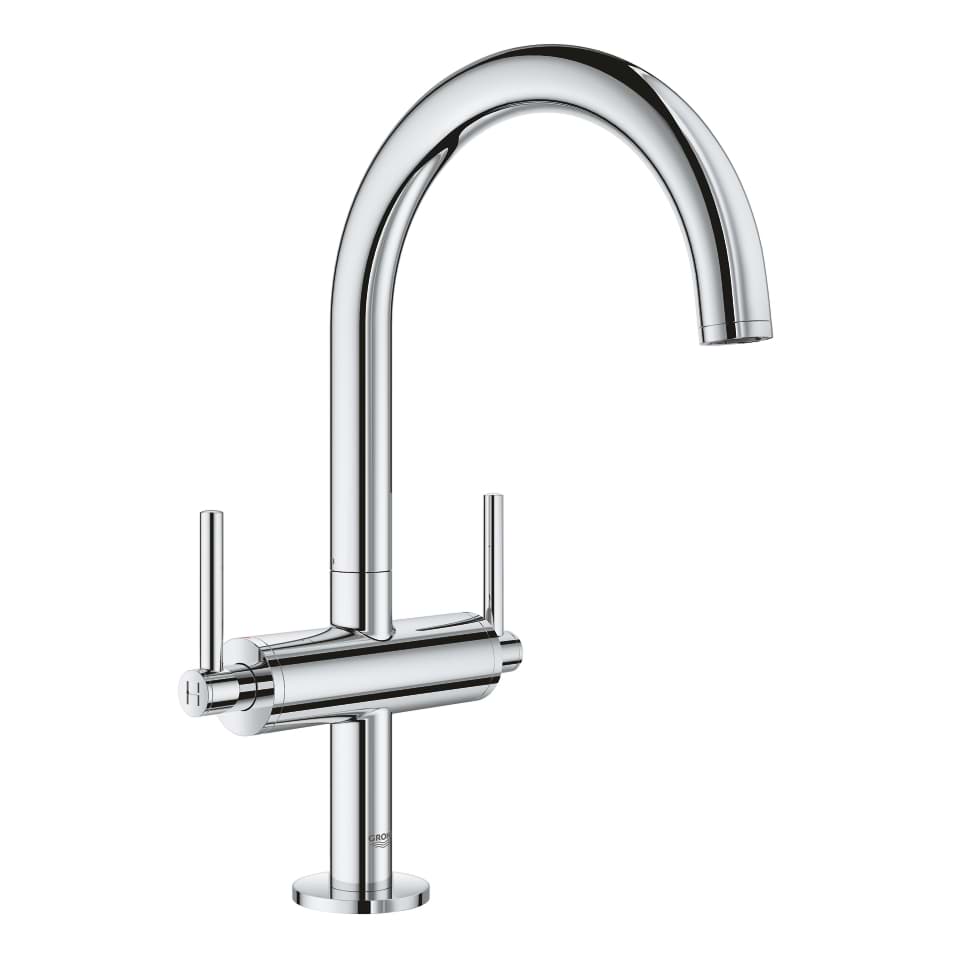 Bild von GROHE Atrio Waschtisch-Einlochbatterie, 1/2″ L-Size #21022003 - chrom
