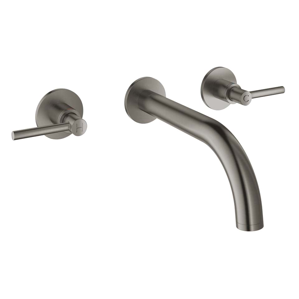 Bild von GROHE Atrio 3-Loch-Waschtischbatterie, 1/2″ #20169AL3 - hard graphite gebürstet