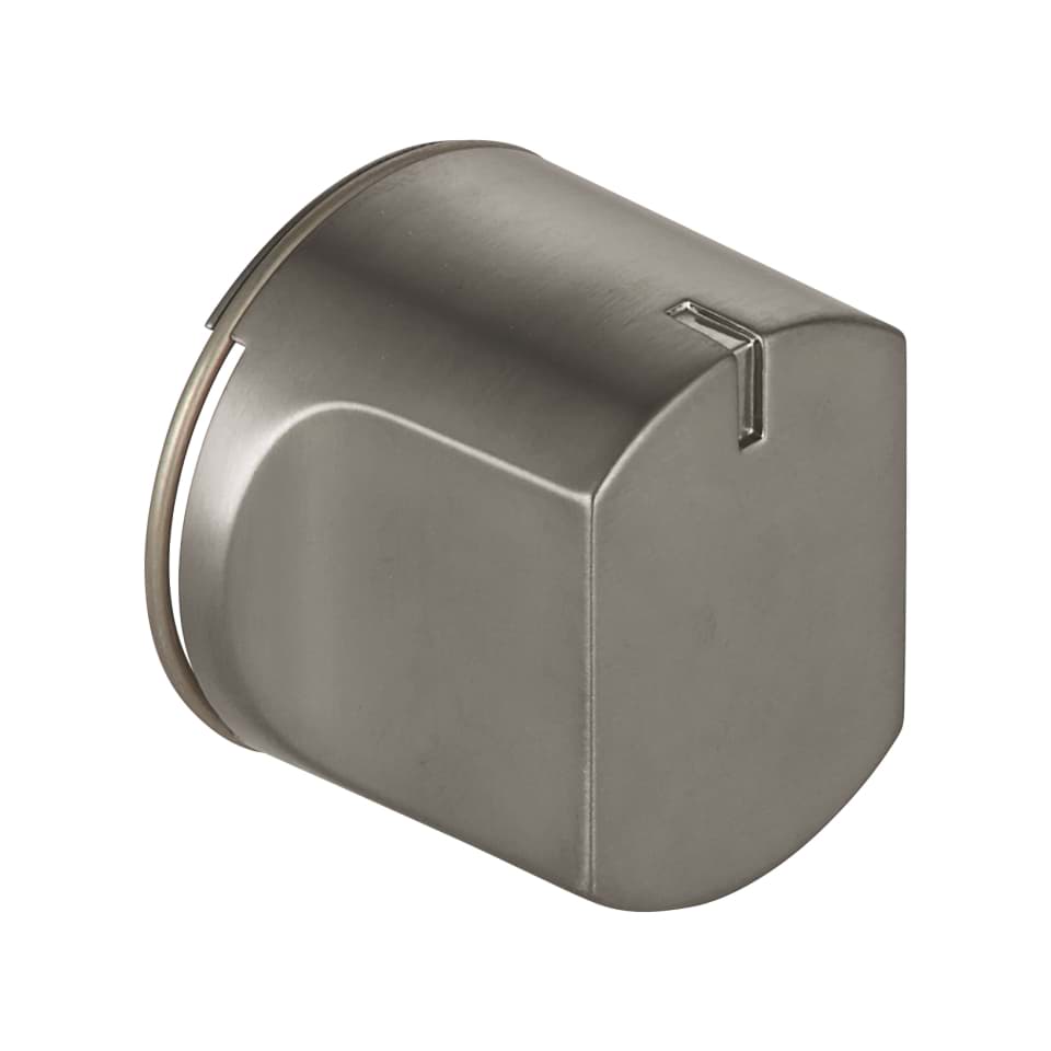 Bild von GROHE Umstellknopf, rund #48447AL0 - hard graphite gebürstet