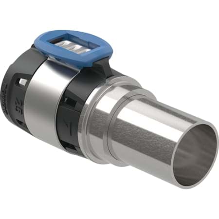 Bild von GEBERIT FlowFit Übergang auf Kupferrohr-Klemmringverschraubung #620.720.00.1