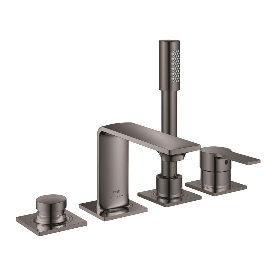 Picture of GROHE Allure 4-hole single-lever bath combination hard graphite #19316A01