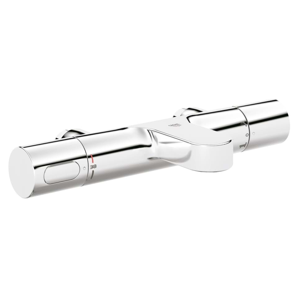 Bild von GROHE Grohtherm 3000 Cosmopolitan Thermostat-Wannenbatterie, 1/2″ #34277000 - chrom