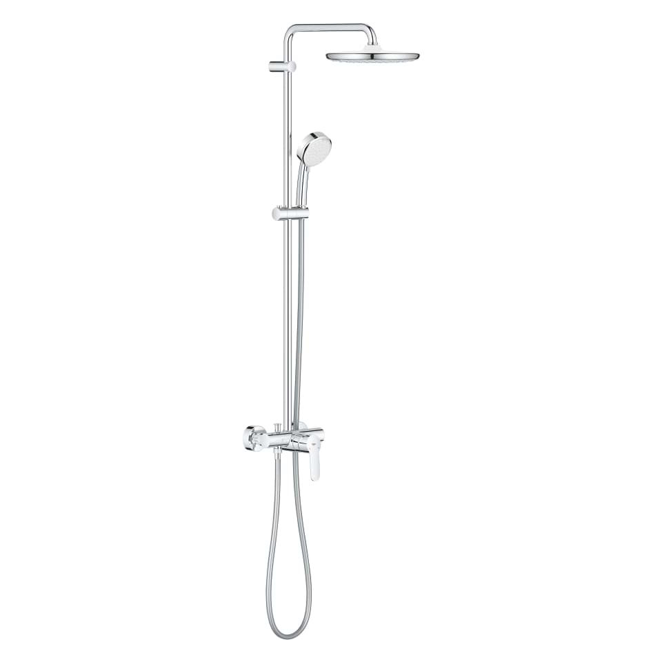 Bild von GROHE Tempesta Cosmopolitan System 250 Duschsystem mit Einhandmischer für die Wandmontage #26673000 - chrom