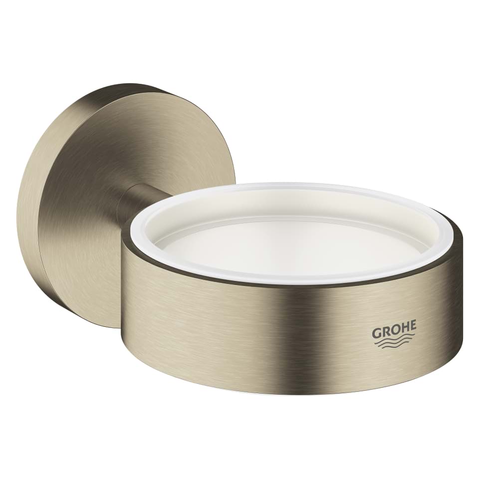 Picture of GROHE Essentials Glass/soap dish holder brushed nickel #40369EN1