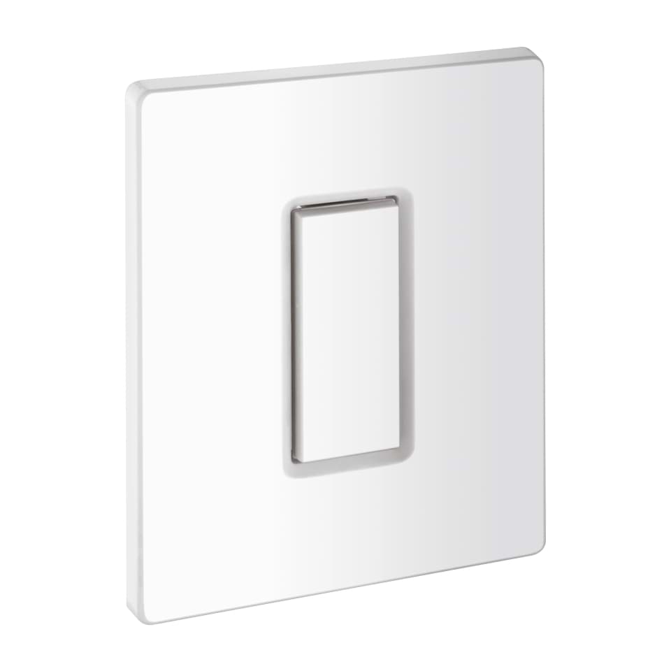 Bild von GROHE Abdeckplatte mit Drucktaste #42377SH0 - alpinweiß