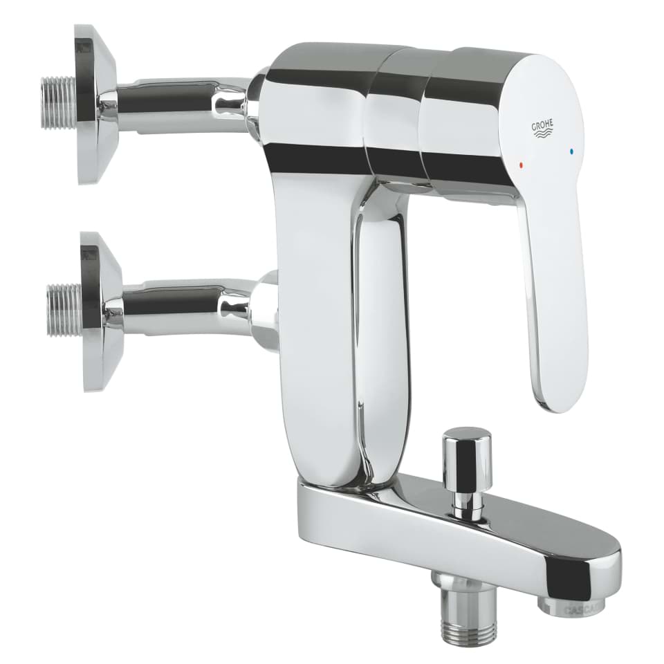 Bild von GROHE Eurostyle Cosmopolitan Vertica-Einhand-Wannenbatterie, 1/2″ #23302000 - chrom
