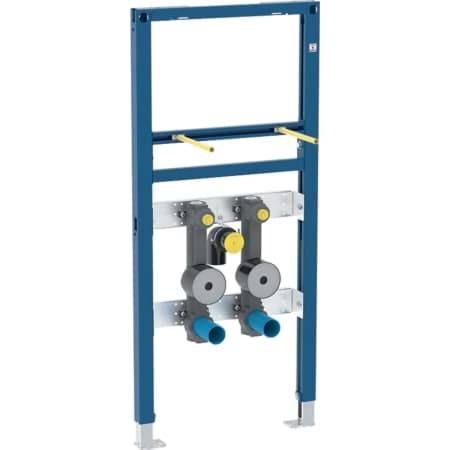 Bild von GEBERIT Duofix Element für Waschtisch, 112 cm, Standarmatur, mit zwei Wasserzählerstrecken, UP-Absperrventil und Anschluss-T-Stück #111.473.00.1