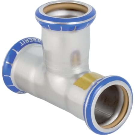Bild von GEBERIT Mapress Edelstahl T-Stück egal (Gas) #34033