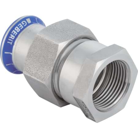 Picture of GEBERIT Mapress Stainless Steel adaptor union with female thread, union nut made of CrNi steel #35353