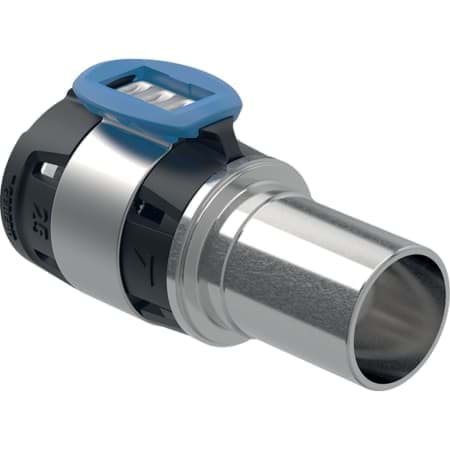 Bild von GEBERIT FlowFit Übergang auf Geberit Mapress, mit Einschubende, Edelstahl #620.256.00.1