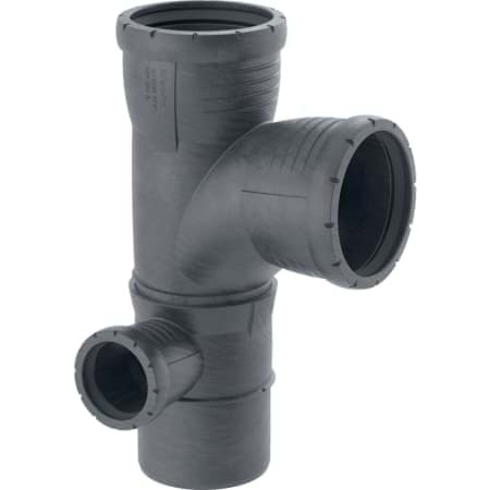 Bild von GEBERIT Silent-Pro Kombibogeneckabzweig 87,5° links #393.570.14.1