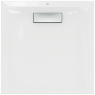 Bild von IDEAL STANDARD Ultra Flat New Quadrat-Brausewanne 700x700mm, bodeneben #T4465V1 - Seidenweiß