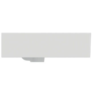 Picture of IDEAL STANDARD Extra washbasin 615x450mm, without tap hole, with overflow hole (slotted) #T3888MA - White (Alpine) with Ideal Plus