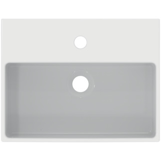 Picture of IDEAL STANDARD Extra 45cm handrinse basin, 1 taphole with overflow #T373201 - White