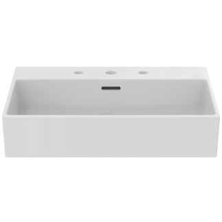 Bild von IDEAL STANDARD Extra Waschtisch 615x450mm, mit 3 Hahnlöchern, mit Überlaufloch (geschlitzt) #T388701 - Weiß (Alpin)