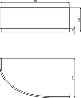 Bild von IDEAL STANDARD Hotline Neu Frontschürze #K275901 - Weiß (Alpin)