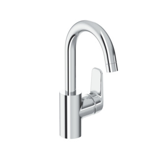 Bild von IDEAL STANDARD Ceraflex Waschtischarmatur hoher Auslauf, Ausladung 146mm #B1716AA - Chrom