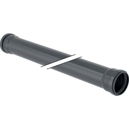 Bild von GEBERIT Silent-Pro Rohr mit zwei Muffen #393.611.14.1