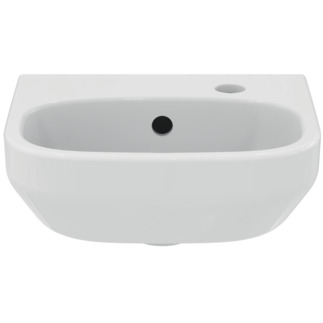 Obrázek IDEAL STANDARD Umyvadlo Ideal Standard i.life A 350x300 mm, s 1 otvorem pro baterii, s přepadovým otvorem (kulatý) #T4669MA - Bílá (Alpine) s Ideal Plus