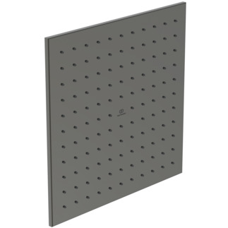 Picture of IDEAL STANDARD Idealrain square 300mm fixed rainshower head, magnetic grey #A5805A5 - Magnetic Grey