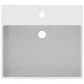 Picture of IDEAL STANDARD Extra 50cm washbasin, 1 taphole with overflow, ground #T388401 - White