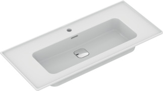 Picture of IDEAL STANDARD Strada II furniture washbasin 1040x460mm, with 1 tap hole, with overflow hole (slotted) #T3004MA - White (Alpine) with Ideal Plus