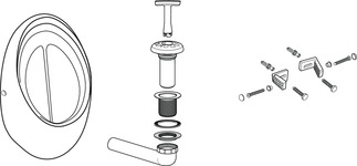 Obrázek IDEAL STANDARD Připojení adaptéru #RV07167 - Neutrální
