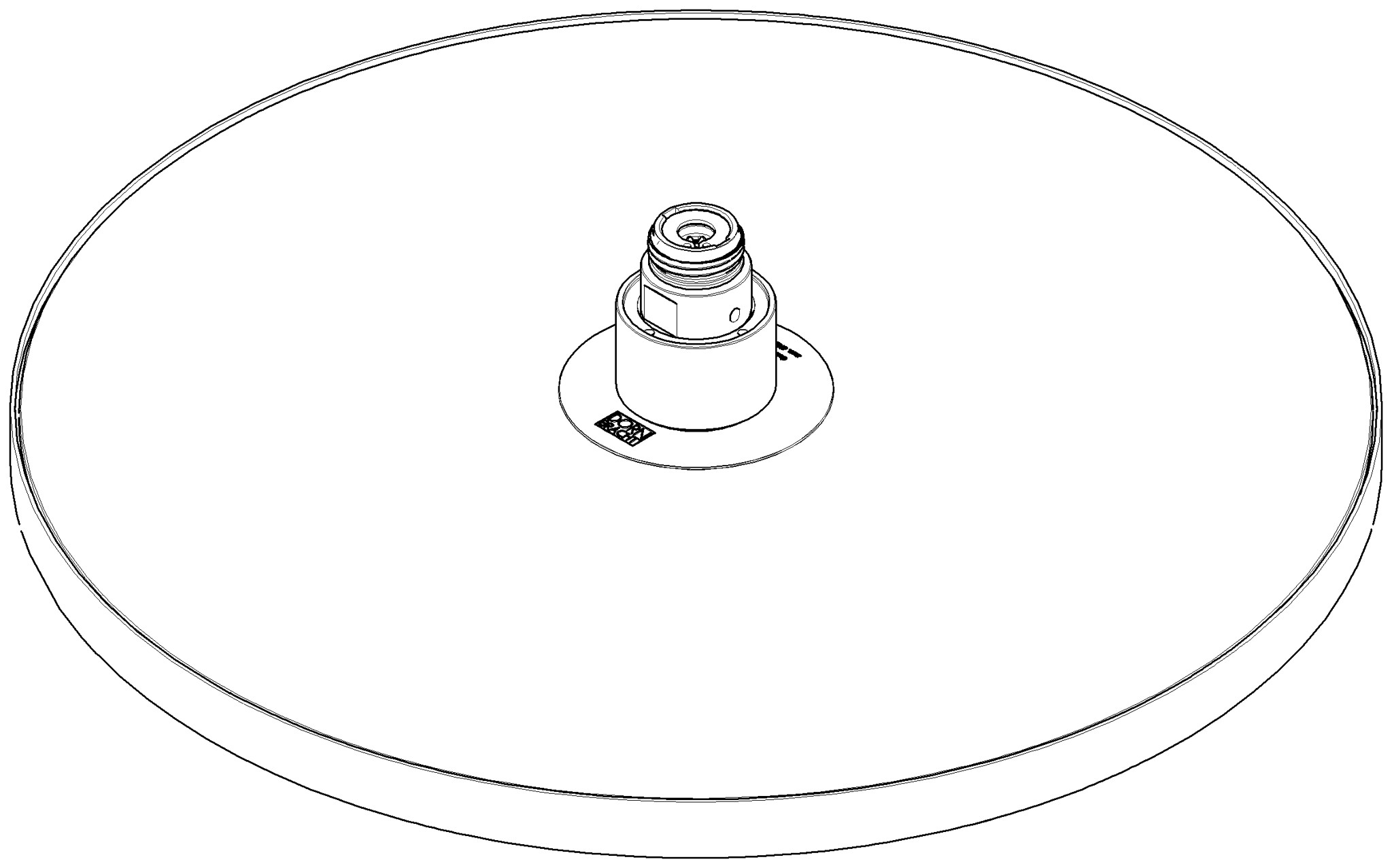 Picture of DORNBRACHT Rain shower round Ø 300 mm - Chrome #04120509100-00