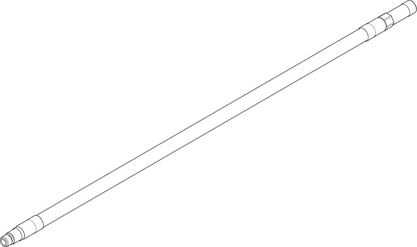Bild von DORNBRACHT Druckschlauch M8x1 x 420 mm - #0430040180090