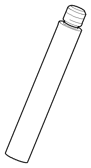Obrázek DORNBRACHT Rukojeť Ø 10 x 68 mm - broušený chrom (04) #092092005-04