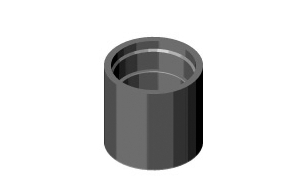 Bild von DORNBRACHT Luftsprudlerhülse Ø 21 x 20 mm - Chrom #092301019-00
