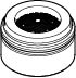 Bild von DORNBRACHT Luftsprudler M24x1 7,0 l/min. - Chrom #90230102902-00