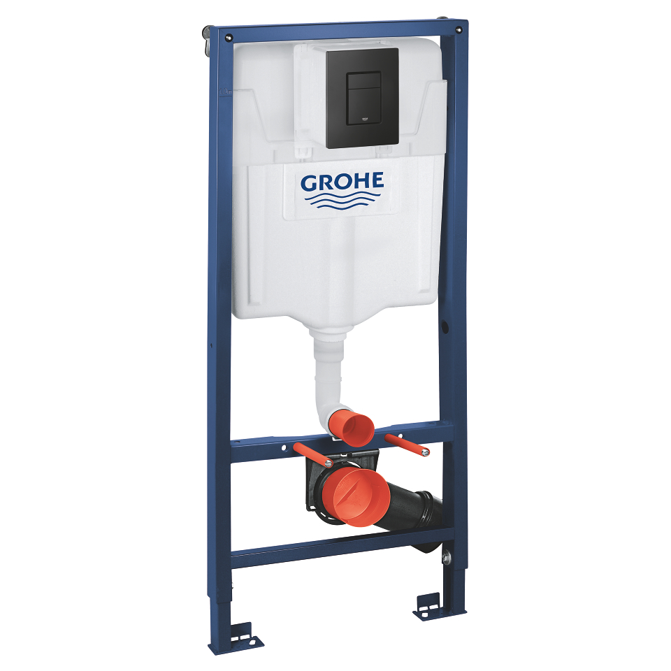 Obrázek GROHE Solido Sada 3 v 1 WC, stavební výška 1,13 m phantom black #38811KF0