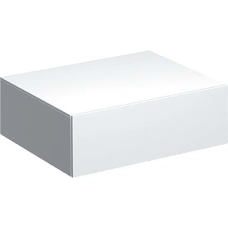 Picture of GEBERIT Xeno² low cabinet with one drawer scultura grey / wooden-textured melamine #500.507.43.1