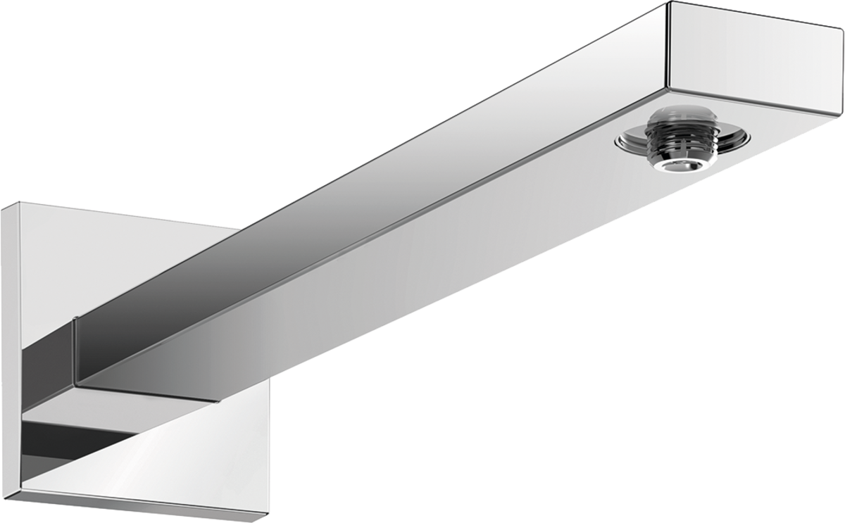 Bild von HANSGROHE Brausearm E 39 cm mit rechteckigem Schaft #27694000 - Chrom