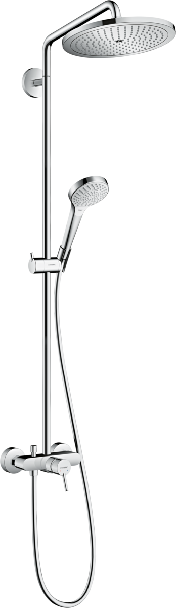 Bild von HANSGROHE Croma Select S Showerpipe 280 1jet mit Einhebelmischer #26791000 - Chrom