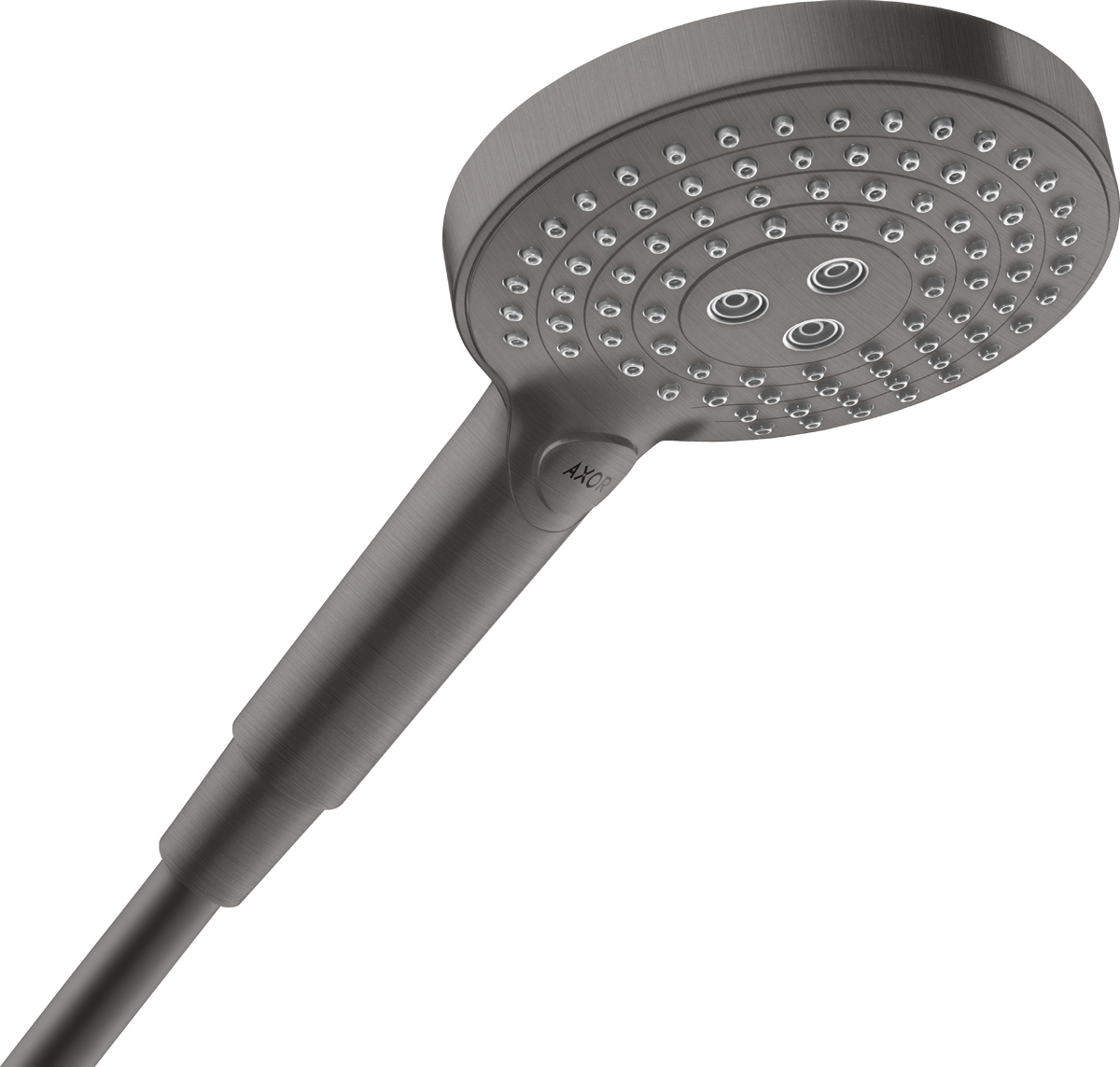 Bild von HANSGROHE AXOR ShowerSolutions Handbrause 120 3jet #26050340 - Brushed Black Chrome