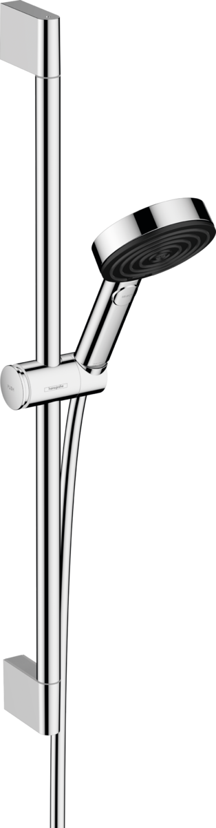 Bild von HANSGROHE Pulsify Select S Brauseset 105 3jet Relaxation mit Brausestange 65 cm #24160000 - Chrom