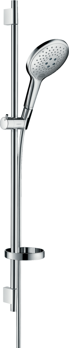 Bild von HANSGROHE Raindance Select S Brauseset 150 3jet mit Brausestange 90 cm und Seifenschale #27803000 - Chrom