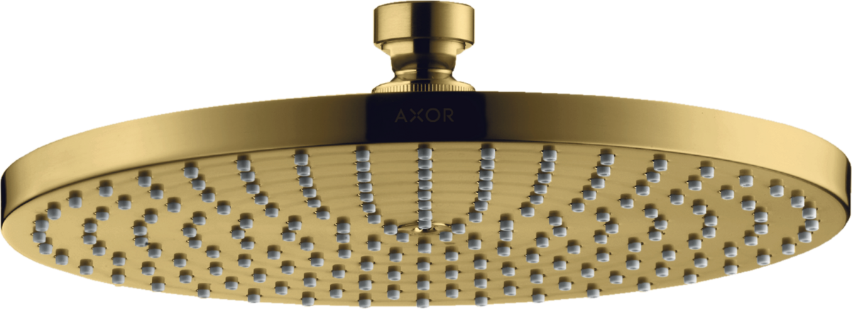 Bild von HANSGROHE AXOR Starck Kopfbrause 240 1jet Polished Gold Optic 28494990
